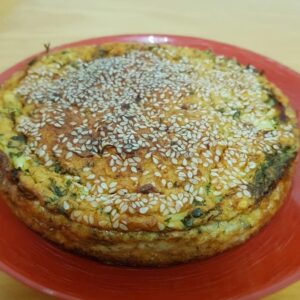 Заливной пирог с начинкой