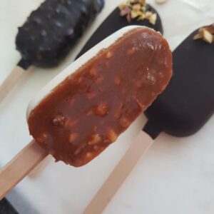 Мини пирожное эскимо «Сникерс»