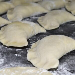 Вареники с картошкой и печенью
